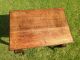 Antique Country French Hand Carved Solid Oak Table - Lowered Price 1800-1899 photo 1