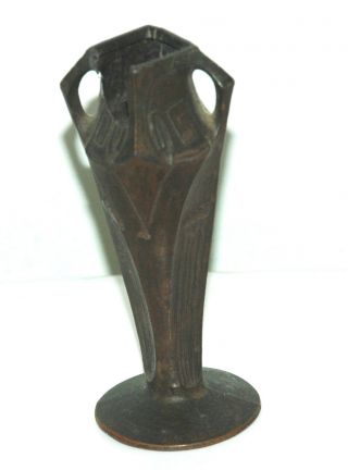 Arts And Crafts Copper Bud Vase photo