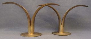 Pair 1950 ' S Brass 
