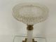 Antique Cricklite Clarke Patent Glass Fairy Lamp Candle Holder Brass Base Lamps photo 6