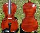 Vintage Czech Violin - Ladislav F.  Prokop,  Chrudim,  1934.  Big Tone,  Fine Build String photo 1