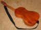Vintage Antique German Parlor Guitar Goldklang - Finest Woods,  Straight Neck String photo 11