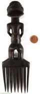 Luba Figural Comb Congo Africa Other African Antiques photo 1