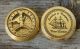 Nautical Collectibles Brass Sundial Compass Compasses photo 1