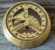 Nautical Collectibles Brass Sundial Compass Compasses photo 4