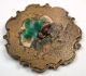 Vintage Enamel Button Cherries On Branch Design Buttons photo 1