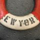 30 Inch 1950 ' S Life Preserver Ring Saver Float Buoy Bouy York Fishing Nets & Floats photo 4