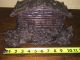 Antique Wood Black Forest Chalet Cabin Locking Jewelry Trinket Box 1900 Boxes photo 1