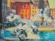 Impressionist Painting Of Piazza Navona Rome By Listed American Other Maritime Antiques photo 5