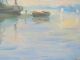 Well Listed American Artist Painting U K Thames Low Tide Impressionism Other Maritime Antiques photo 4