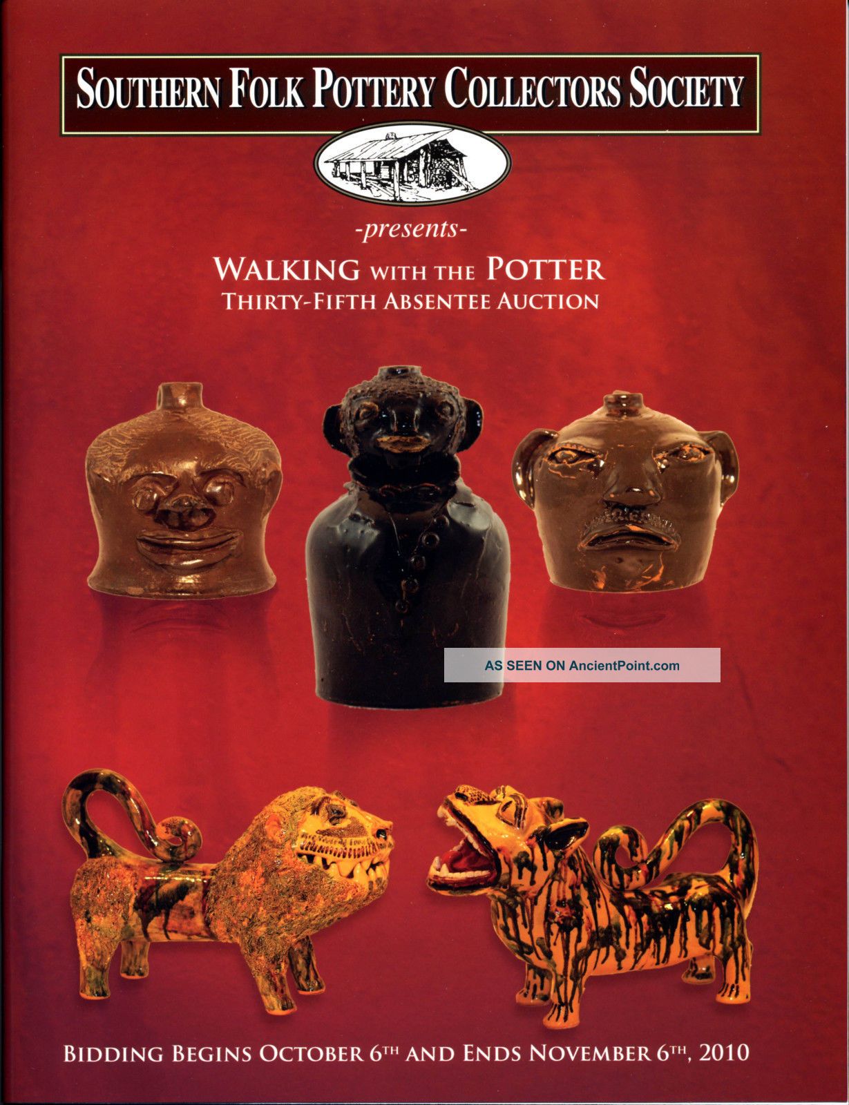 (2) Southern Folk Pottery Collectors Society Catalogs Price Guides & Publications photo