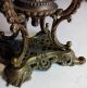 Tall Antique French Brass Gold Ornate Carved Candelabra 5 Arm / Candle Holder Metalware photo 2