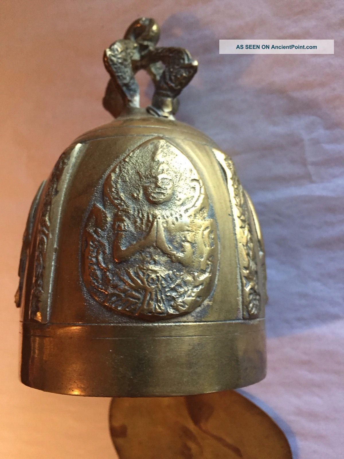 Brass Bell,  Thai Buddha Temple,  2 3/4 
