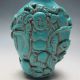 Chinese Turquoise Hand - Carved Buddha Snuff Bottle Snuff Bottles photo 1