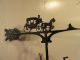 Vintage Roof Mounted Weather Vane All Steel And Alluninum Heating Grates & Vents photo 2