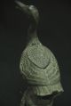 Chinese Antique Bronze Incense Burner Statue Goose Duck Type W/marked Incense Burners photo 9