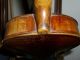 Very Good Antique German Violin: Label Jean Vauchel,  Offenbach 1841 String photo 10