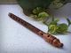 Wooden Flute Decorative Hand Carved Traditional Indian Musical Instrument Flutes Wind photo 2