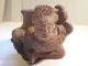 Toltec Rattle Brazier Pre - Columbian Archaic Ancient Artifact Olmec Zapotec Mayan The Americas photo 1