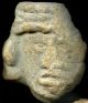 Pre - Columbian 4 Aztec Mazapan Clay Figure Heads,  Ca; 700 - 1200 Ad The Americas photo 1