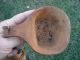 Vintage Or Antique Burl Wood Canoe Dipping Cup Handles Treen Primitive Camping Primitives photo 3