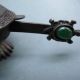 Rare Chinese Old Style Brass Carved Turtle Shape Lock And Key Other Chinese Antiques photo 2