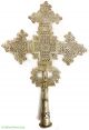 Ethiopian Coptic Processional Cross Silver Africa Was $450 Other African Antiques photo 1