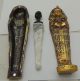 Egyptian Pharaoh King Tut Coffin With Mummy Statue Figurine On Mirror Egyptian photo 3