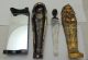 Egyptian Pharaoh King Tut Coffin With Mummy Statue Figurine On Mirror Egyptian photo 8