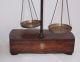 1900s Antique Goldsmith Jewelry Weight Balance Brass Scale For 100gms Wd Box 001 Scales photo 6
