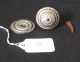 Clark ' S Ont Antique Spool Cabinet Knob & Escutcheon,  Rear Clip Country Store 3 Display Cases photo 3