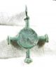 Rare Viking Era Bronze Cross Pendant - Religious Artifact - Wearable - Ef29 Roman photo 2