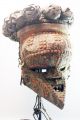 Museum Quality Copper Covered Face Tucks Mask Tribally Salampasu Ethnix Other African Antiques photo 5