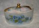 Antique Rosenthal Germany Hand Painted Porcelain Stud Collar Button Box German Baskets & Boxes photo 7