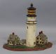 Antique Early 20thc Highland Light Cape Cod Cast Iron Lighthouse Doorstop Other Maritime Antiques photo 1