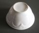 Very Sweet Small Antique White Ironstone Heart Design Bowl,  19th C,  Great Cond Bowls photo 2