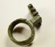 Ancient Roman Bronze Ring Key 1st - 3rd Century Ad Roman photo 2
