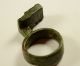 Ancient Roman Bronze Ring Key 1st - 3rd Century Ad Roman photo 5