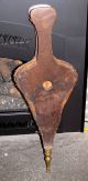 Antique Carved Wooden Fireplace Bellows,  Elaborate Detail Hearth Ware photo 1