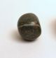 Pre Columbian Bead - Serpentinegreen Stone - Serpentine - Mayan - 23 Mm - 2 The Americas photo 5