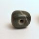 Pre Columbian Bead - Serpentinegreen Stone - Serpentine - Mayan - 23 Mm - 2 The Americas photo 7