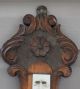 Antique Barometer Wall Mount Weather Station Barometers photo 2