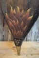 Vintage Eagle W/ Flames Handmade Carved Folk Art Fireplace Bellows Tool Aafa Primitives photo 5