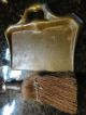 Vintage /copper Fireplace/hearth Dust Pan With Vintage Wisk Broom C.  1930 - 40 Hearth Ware photo 1