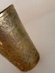 Antique Islamic Brass Cairoware Mamluk Cup Middle East photo 10