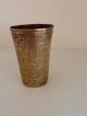 Antique Islamic Brass Cairoware Mamluk Cup Middle East photo 3
