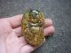 Chinese Old Jade Carved Maitreya Pendant Worth Collecting Pt361 Necklaces & Pendants photo 2