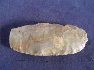 Polished Flint Celt From The Sahara Neolithic photo