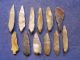 12 Good Unifacial Blades From The Sahara Mesolithic Period Neolithic & Paleolithic photo 1
