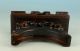 Chinese Wood Collectable Handwork Carved Ornament Stand Jade Pendant Necklaces & Pendants photo 1